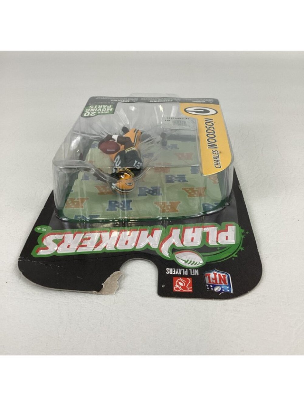 NFL Play Makers Green Bay Packers Charles Woodson Action Figure 2012 McFarlane - Picture 5 of 7